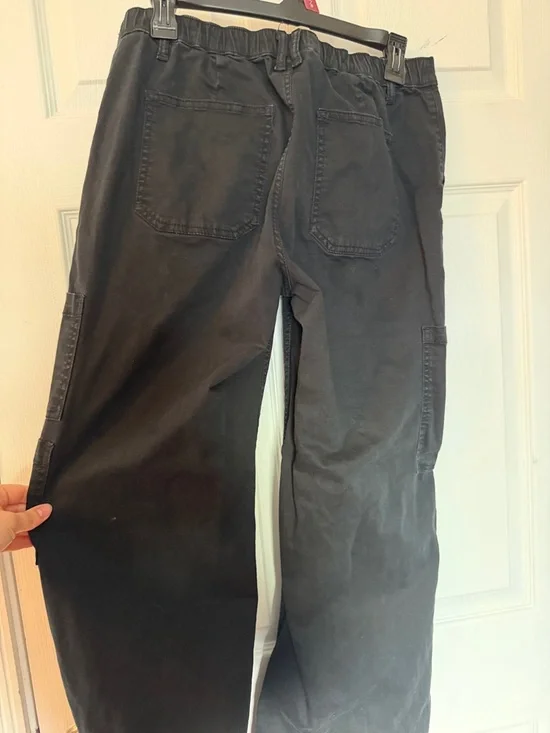 No Boundaries Black Elastic Waist Pants - Picture 3 of 3